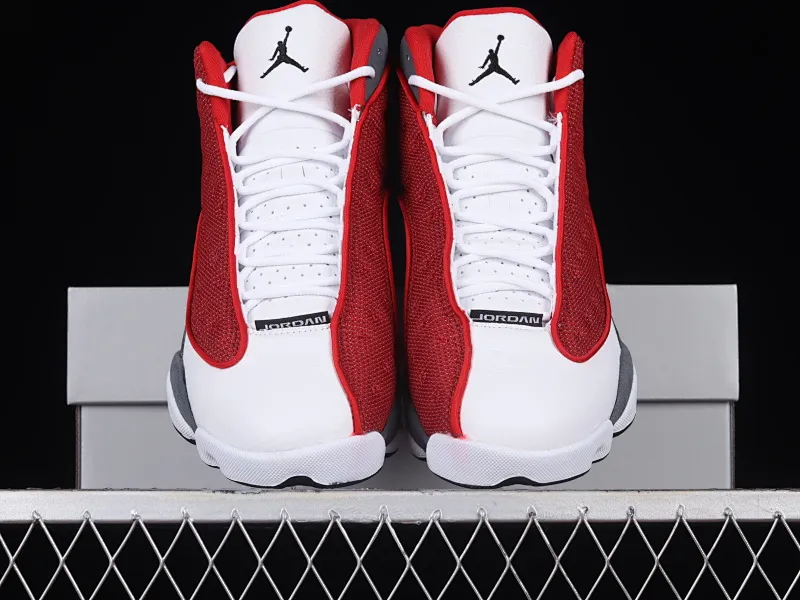 All categories Air Jordan Jordan series basketball shoes Air Jordan 13 pure original special price Air Jordan 13 Retro AJ13 white gray red 3M reflective DJ5982-600